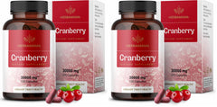 Front view of Herbamama Cranberry Extract Capsules Pack 2