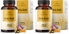 Herbamama Uric Acid Cleanse Capsules Pack 2 front view
