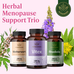 Herbamama Vitex bottle packaging and label