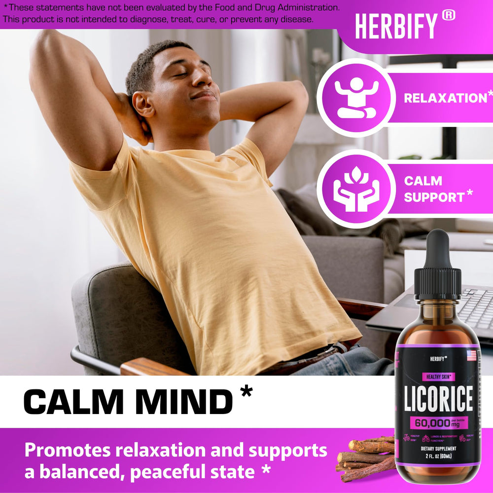 Ingredients: licorice dried root, licorice root extract, distilled water, vegetable glycerin
