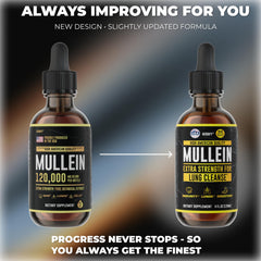HERBIFY Mullein Drops bottle and packaging