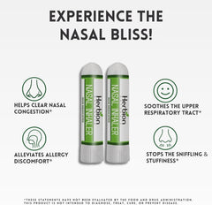 HERBION Naturals nasal inhaler before a run for refreshing breathing