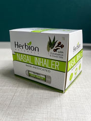 HERBION Naturals nasal inhaler at home use with soothing vapor