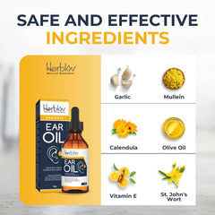 Herblov ear oil aids water removal and ear comfort after swimming.