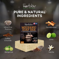 Herblov Mechanic Soap gift idea for dad and DIY lovers.