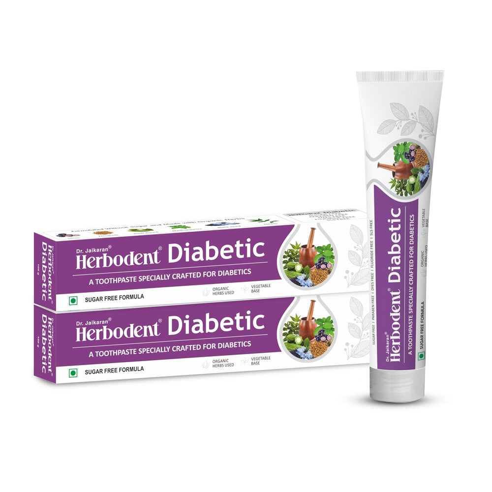 Herbodent Diabetic Toothpaste 3.53 oz – pack of 2