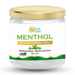 Menthol crystals (Mentha Arvensis) in a 2 oz jar – Herbs Botanica