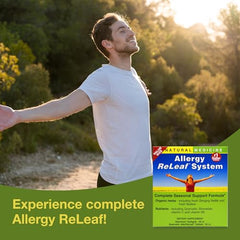 Tablet form of Allergy ReLeaf System with 60 servings