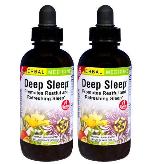 Herbs Etc. Deep Sleep bottle label close-up