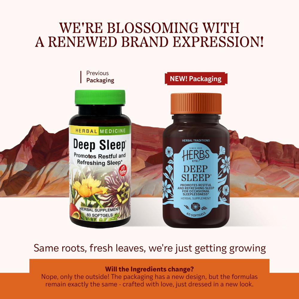Deep Sleep Softgels capsules close-up