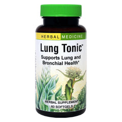 Herbs Etc. Lung Tonic bottle label
