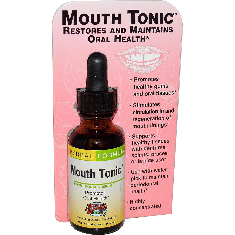 Herbs Etc. Mouth Tonic bottle - 1 oz (hero image)