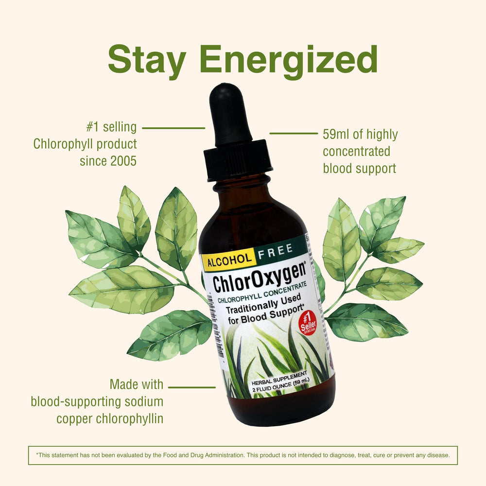ChlorOxygen Chlorophyll Concentrate ingredients list