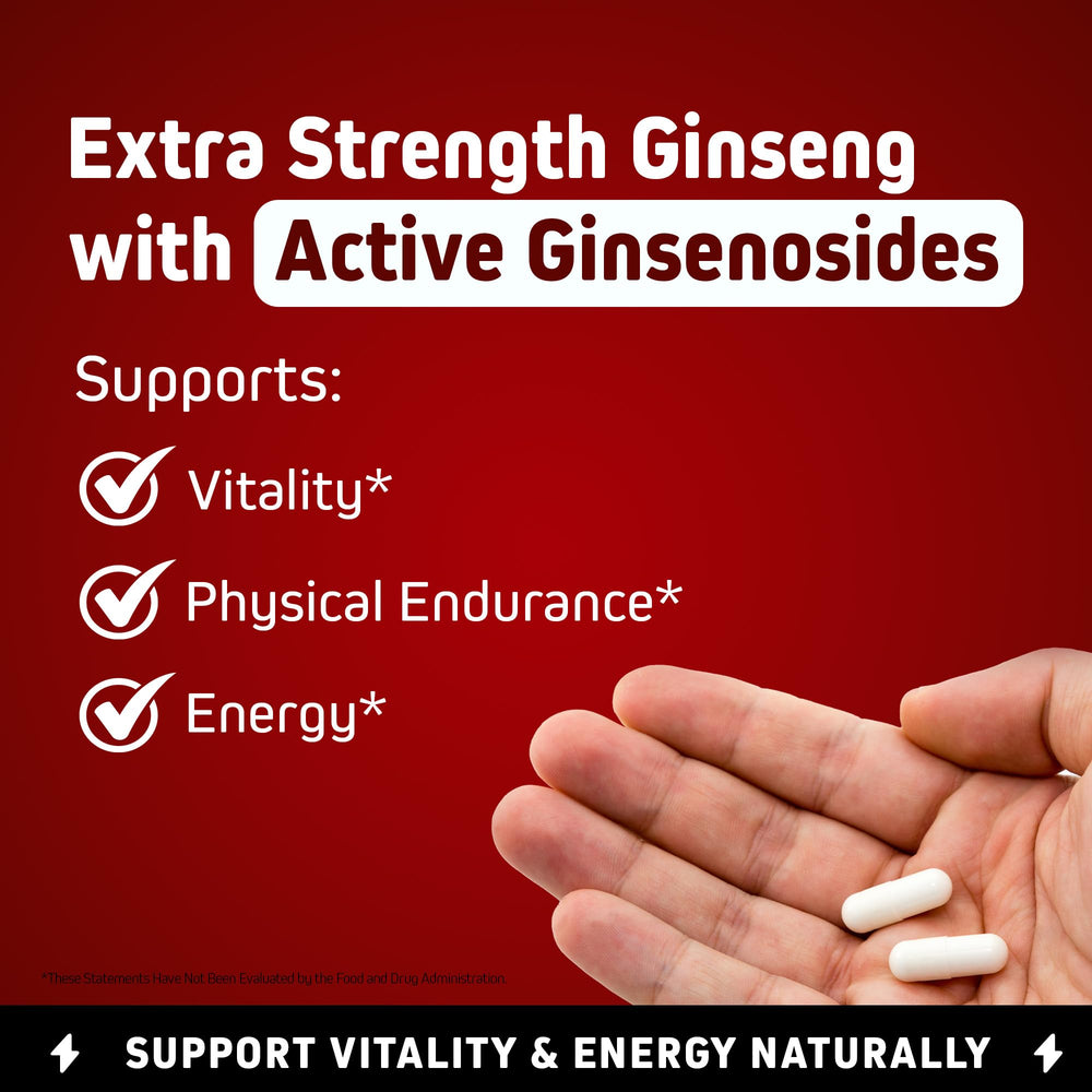 Illustration of Korean Red Panax Ginseng root extract with bottle