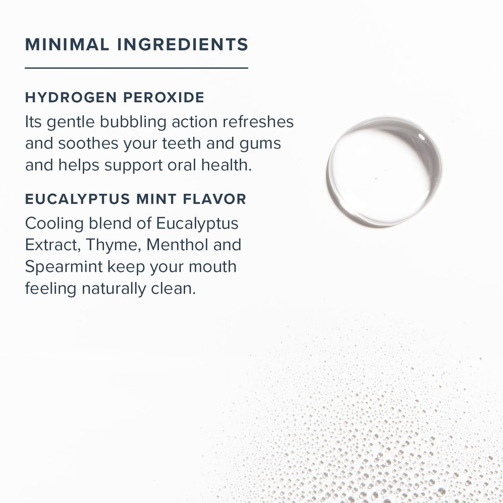 Heritage Mouthwash bottle showing Xylitol label