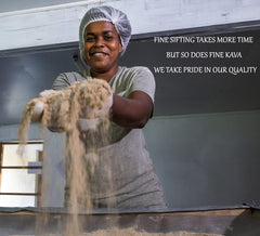 Vacuum-packed Heritage Kava packaging
