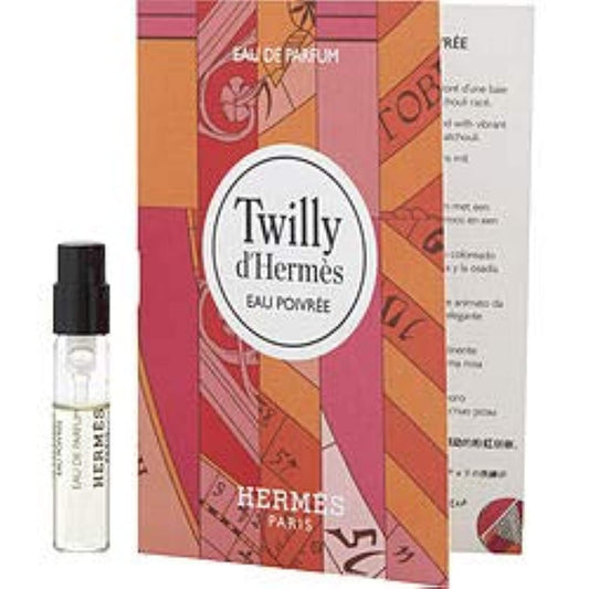 Hermès Twilly Eau Poivrée bottle spray illustrates vibrant, wearable fragrance for daily use.