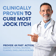 Hermon Jock Itch Spray provides even coverage for consistent protection.