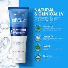 Hermon-ringworm-area shows use on ringworm-affected skin for cleansing.