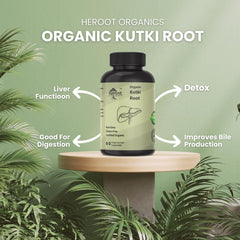 Heroot Kutki capsules used as part of daily wellness routine