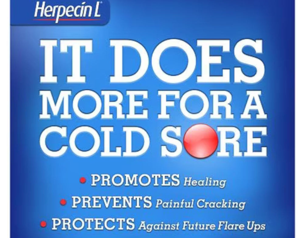 Herpecin L lip balm with vitamins C, B6, E supports overall lip health.