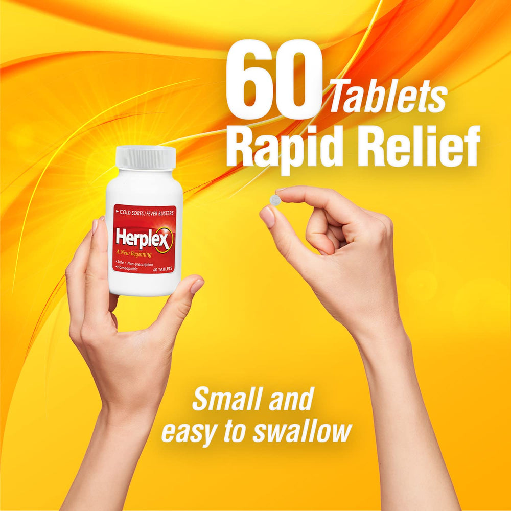 Herplex Premium Tablets inactive ingredients listed on label for clarity