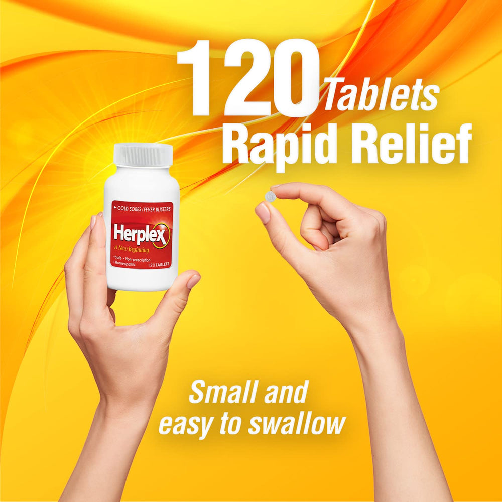 Herplex Premium Tablets USA-made badge signals GMP-verified production quality