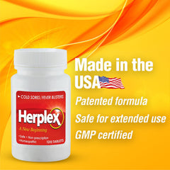Herplex Premium Tablets at-home scene demonstrates discreet symptom management