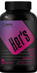 Her's Horny Goat Weed bottle and packaging