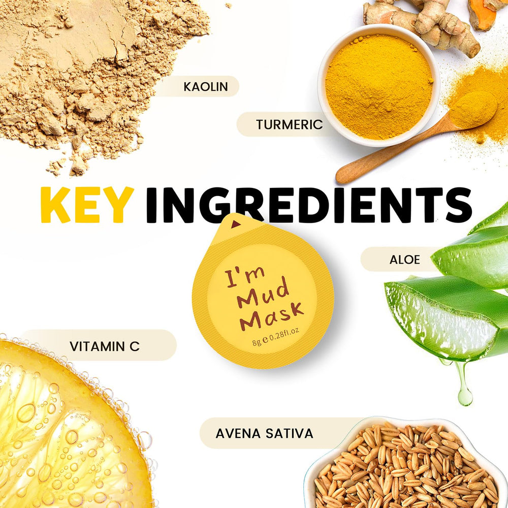 Hicream Dead Sea mineral clay mask pack for deep cleansing and oil control.
