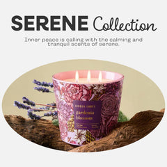Hidden Label gardenia aroma fills a room with calming, inviting scent.