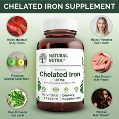 High absorption chelated iron for better iron uptake