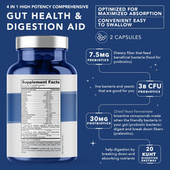 High potency science-backed strains for gut health