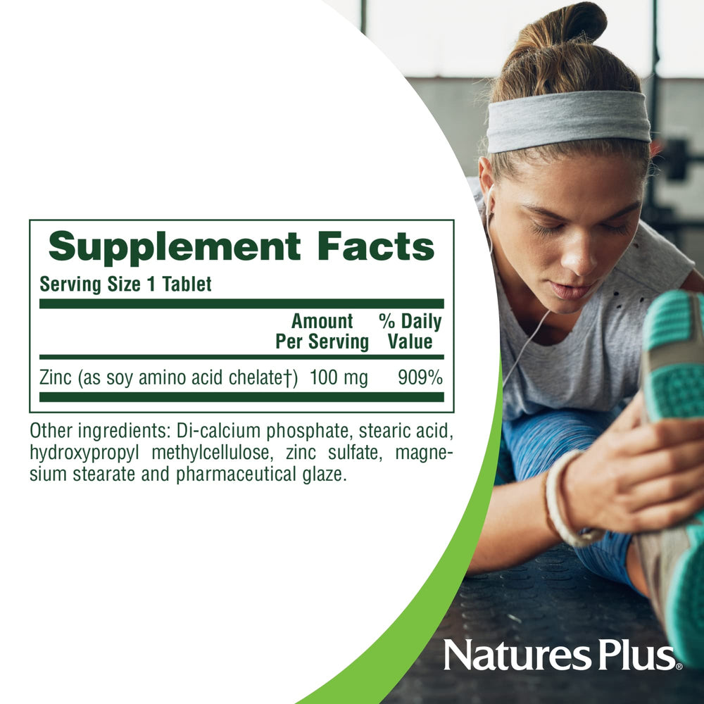 Zinc supports digestion and metabolism of minerals and vitamins