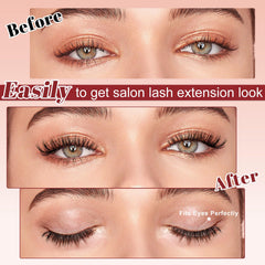 Higu clace beginner-friendly magnetic lashes with step-by-step guidance