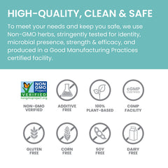Serving size and dosage information on product label