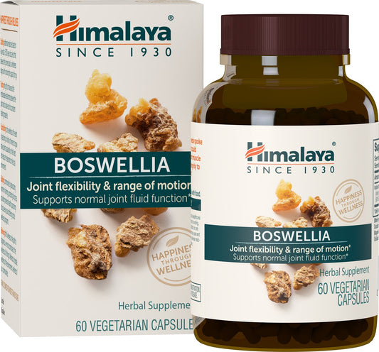 Himalaya Boswellia 250 mg bottle with 60 capsules