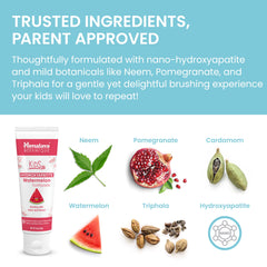 Vegan and gluten-free labeling on Himalaya Botanique packaging