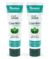 Himalaya Botanique Kids Toothpaste 2-pack Cool Mint flavor 4 oz