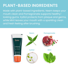Mint foam texture from Himalaya Botanique toothpaste