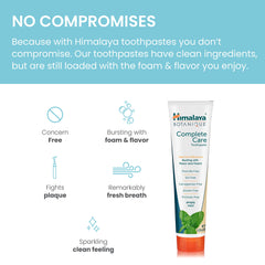 Mint flavor herbal toothpaste foaming on toothbrush