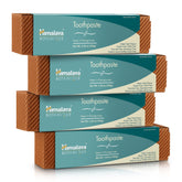Tube of Himalaya Botanique Neem & Pomegranate Toothpaste with mint flavor