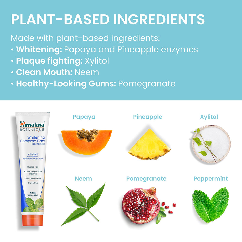 Neem and Pomegranate for a clean mouth and sparkling smile