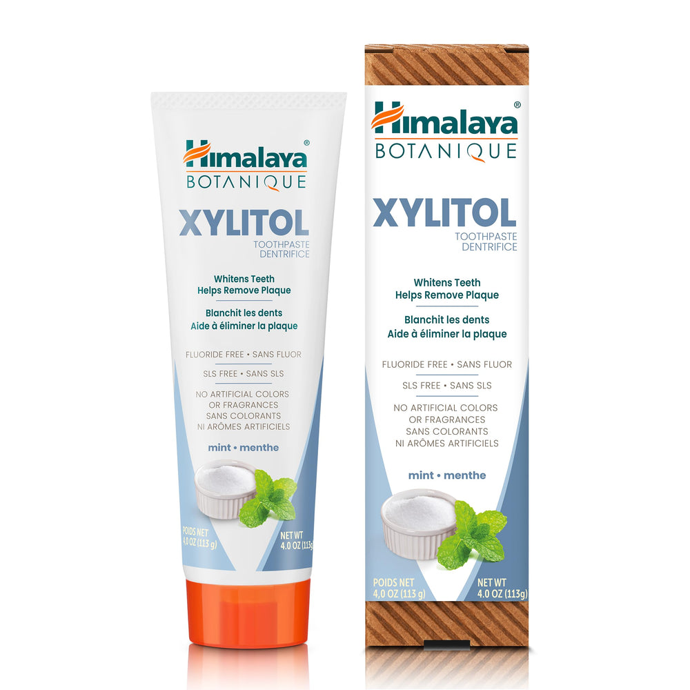 Himalaya Botanique Whitening Antiplaque Toothpaste 2-pack packaging