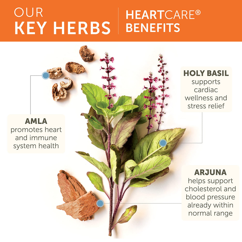 Himalaya HeartCare vegan capsules offer plant-based convenience without common allergens.