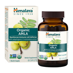 Himalaya Organic Amla 600 mg immune support caplets
