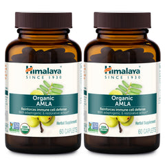 Himalaya Organic Amla/Amalaki bottle with 60 caplets