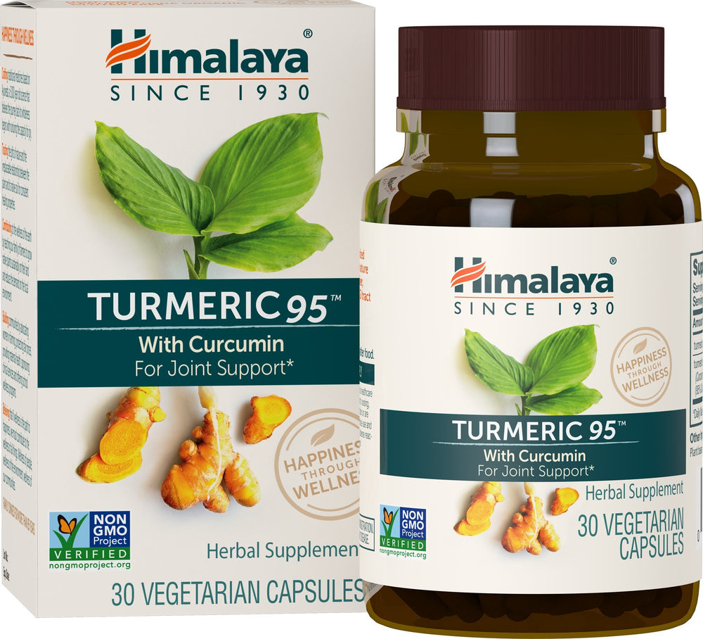 Himalaya Turmeric 95 bottle and label