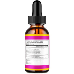 Side view of Himalayan Burn Drops Max bottle