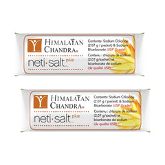 Himalayan Chandra Neti Salt Plus isotonic saline mix ready for gentle rinses.